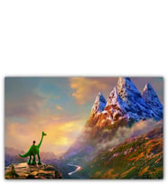 Ahşap Tablo The Good Dinosaur