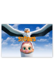 Ahşap Tablo Leylekler Film Afişi Bebek