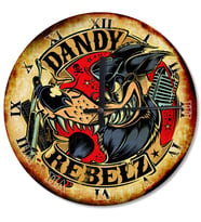 Dandy Rebelz Akarlı Duvar Saati