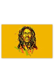 Ahşap Tablo Bob Marley Mozaik Art