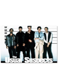 Ahşap Tablo The Usual Suspects Şeytanın Hilesi