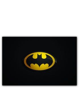 Ahşap Tablo Batman Arması