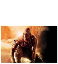 Ahşap Tablo Vin Diesel Riddick 2013 Film Afişi