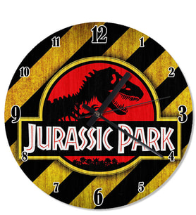 Jurassic Park Tasarım Duvar Saati