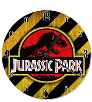 Jurassic Park Tasarım Duvar Saati