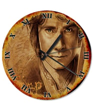 Yüzüklerin Efendisi Bilbo Baggins Analog Duvar Saati