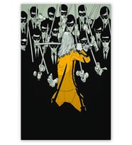 Ahşap Tablo Kill Bill Poster