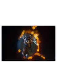 Ahşap Tablo Guardians Of The Galaxy Rocket Racoon Ve Baby Groot