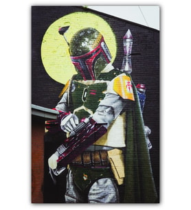 Ahşap Tablo Star Wars Asker