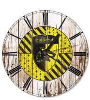 Hufflepuff Harry Potter Tasarım Duvar Saati