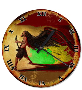 Dimebag Darrell Şekilli Duvar Saati