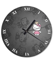 Hello Kitty Alice Tasarım Duvar Saati