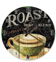 Cappuccino Kahve Zamanı Duvar Saati