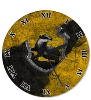 Hufflepuff Harry Potter Duvar Saati