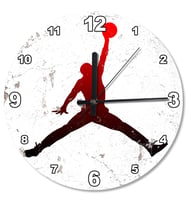 Nba Jordan Basket Ahşap Duvar Saati