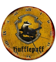 Hufflepuff Harry Potter Özel Tasarım Duvar Saati