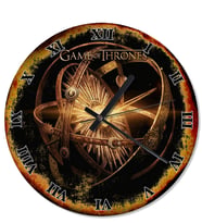 Game Of Thrones Desenli Duvar Saati