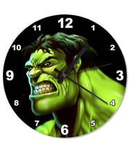 Yeşil Dev Hulk Tasarım Duvar Saati