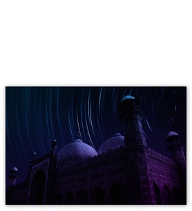 Ahşap Tablo Badshahi Camisi