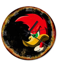 Woodpecker Woody Çocuk Odası Duvar Saati