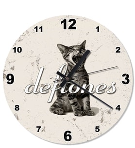 Deftones Tasarım Duvar Saati