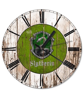 Slytherin Harry Potter Duvar Saati