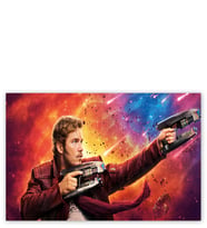 Ahşap Tablo Galaksinin Koruyucuları Chris Pratt