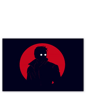 Ahşap Tablo Star Lord Marvel Süper Kahraman Minimal Art