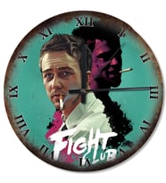 Fight Club Desenli Duvar Saati