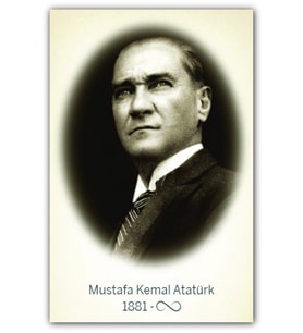 Ahşap Tablo Atatürk Sonsuzluk