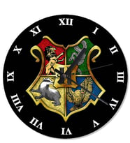 Harry Potter Amblemi Retro Duvar Saati