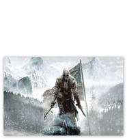 Ahşap Tablo Assassins Creed 3 Karlı Tepeler