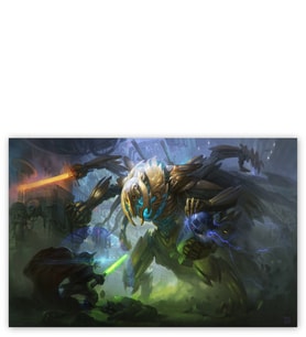 Ahşap Tablo Star Wars Yoda Vs General Grievous