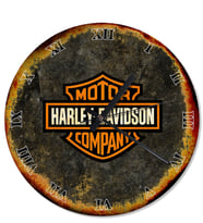 MOTOR HARLEY DAVİDSON COMPANY Akarlı Duvar Saati