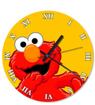 Elmo The Muppets Akarlı Duvar Saati