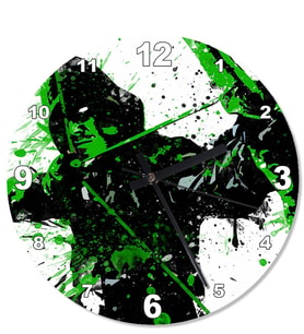 Green Arrow Şekilli Duvar Saati