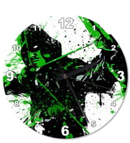 Green Arrow Şekilli Duvar Saati