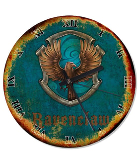 Ravenclaw Harry Potter Tasarım Duvar Saati