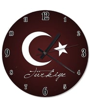 Türkiye Temalı Hediyelik Duvar Saati