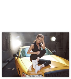 Ahşap Tablo Selena Gomez Puma Phenom Sneakers