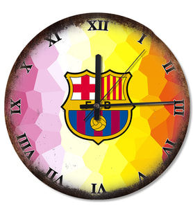 FC Barcelona Arması Analog Duvar Saati