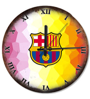 FC Barcelona Arması Analog Duvar Saati