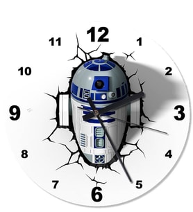 R2D2 Starwars Mutafak Tipi Duvar Saati