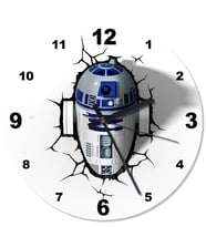 R2D2 Starwars Mutafak Tipi Duvar Saati