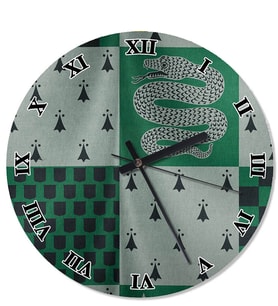 Slytherin Harry Potter Analog Duvar Saati