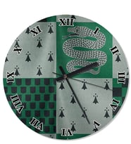 Slytherin Harry Potter Analog Duvar Saati