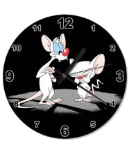 Looney Tunes Pinky And The Brain Desenli Duvar Saati