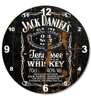 Jack Daniel's Ahşap Duvar Saati