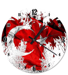 Kartal Ve Türk Duvar Saati