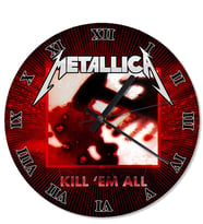 Metallica - Kill 'Em All Duvar Saati